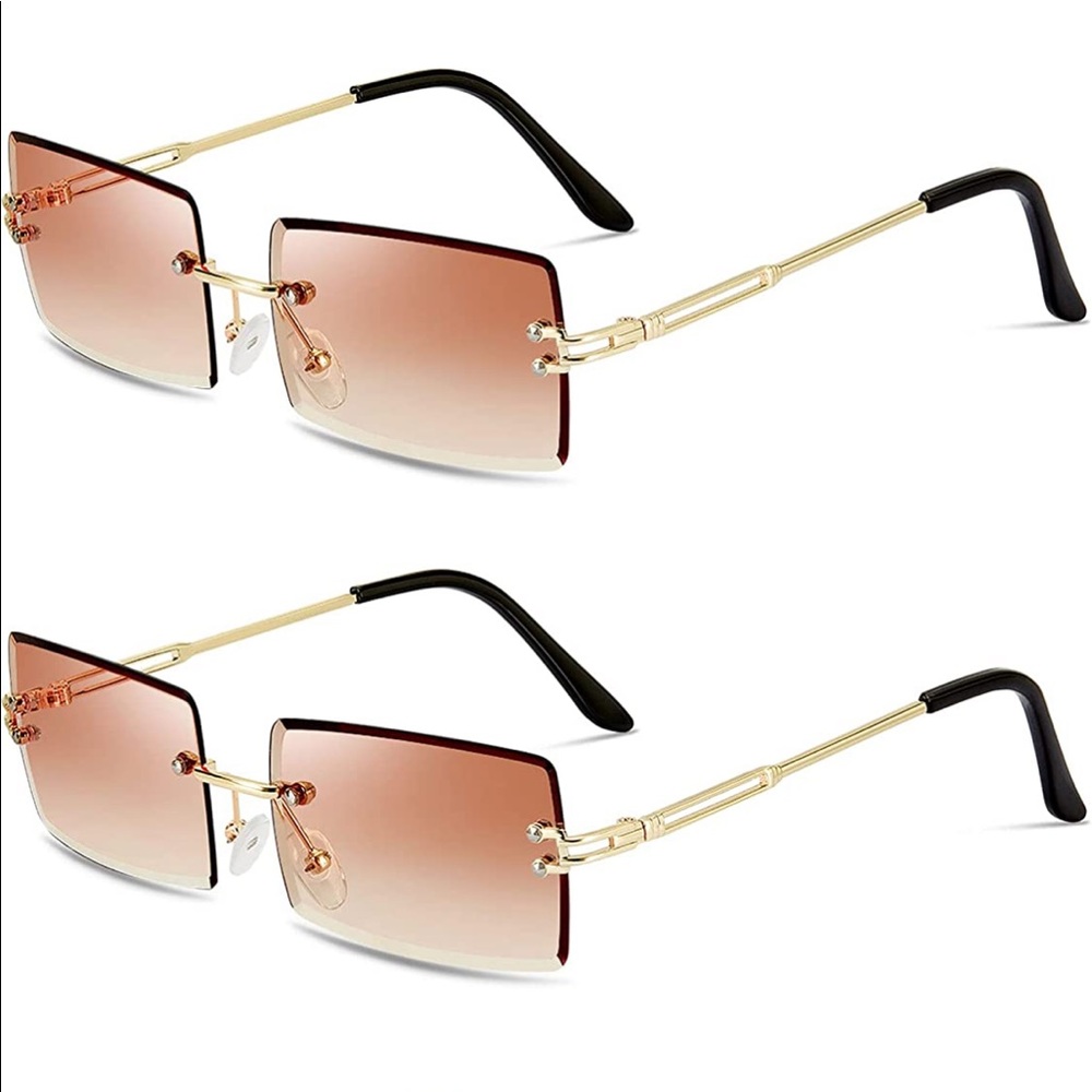 Y2K inspired rimless shades - Picture 5 of 5